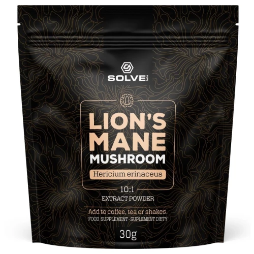 Solve Labs - LION'S MANE 10:1 MUSHROOM POWDER Solve Labs - LION'S MANE 10:1 MUSHROOM POWDER